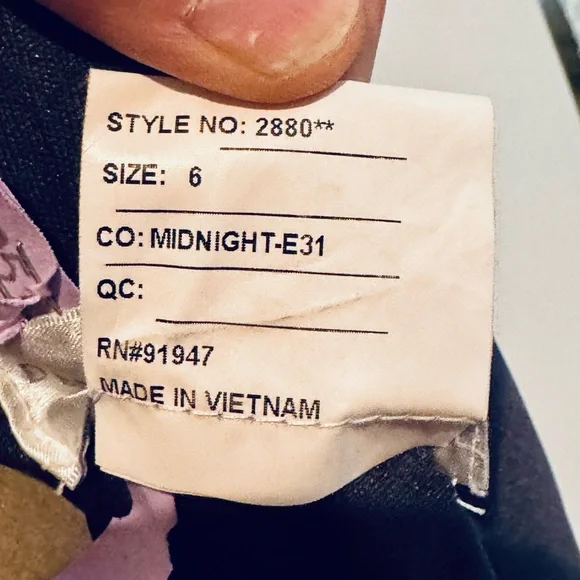 Vivian Diamond Dessy Collection Dress - Picture 9 of 9